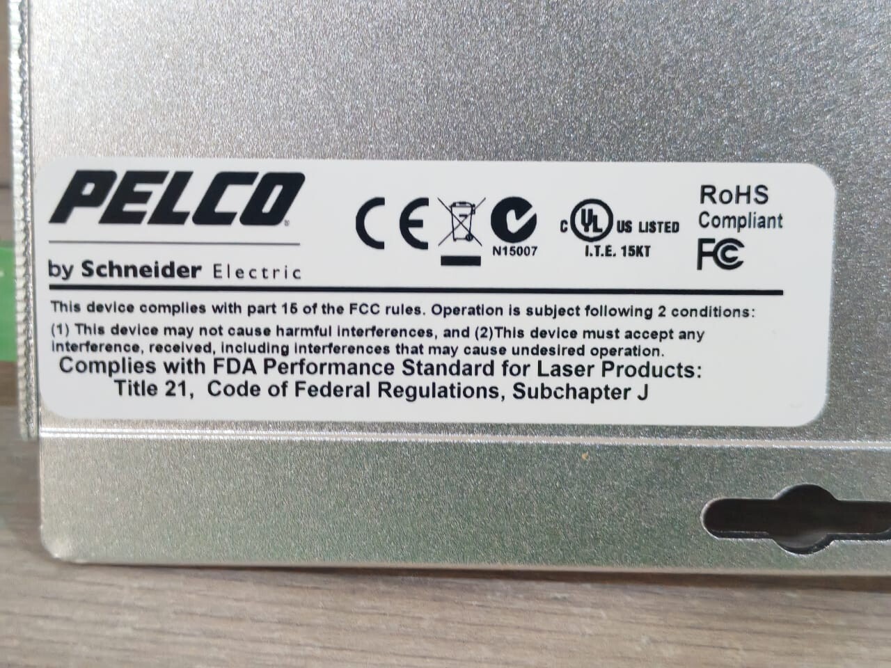 PELCO BY SCHNEIDER ELECTRIC FMCI-PF2 PELCO BY SCHNEIDER ELECTRIC FMCI-PF2 MEDIA CONVERTER-SFP 100M 2CH 10