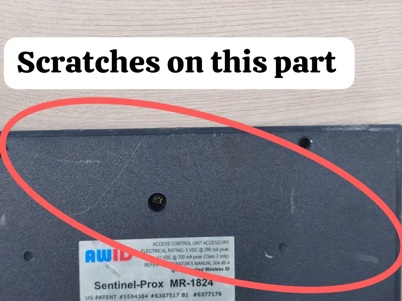 AWID MR-1824 AWID MR-1824 SENTINEL-PROX 12VDC 700mA 9