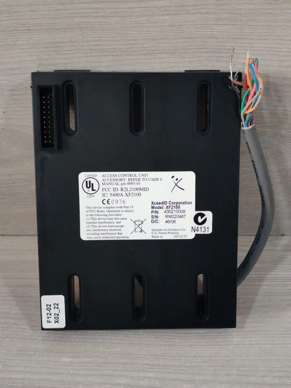 Lenel XF2100 P/N:430210008 LENEL XF2100 P/N:430210008 MULTI-TECHNOLOGY MID- READER 7