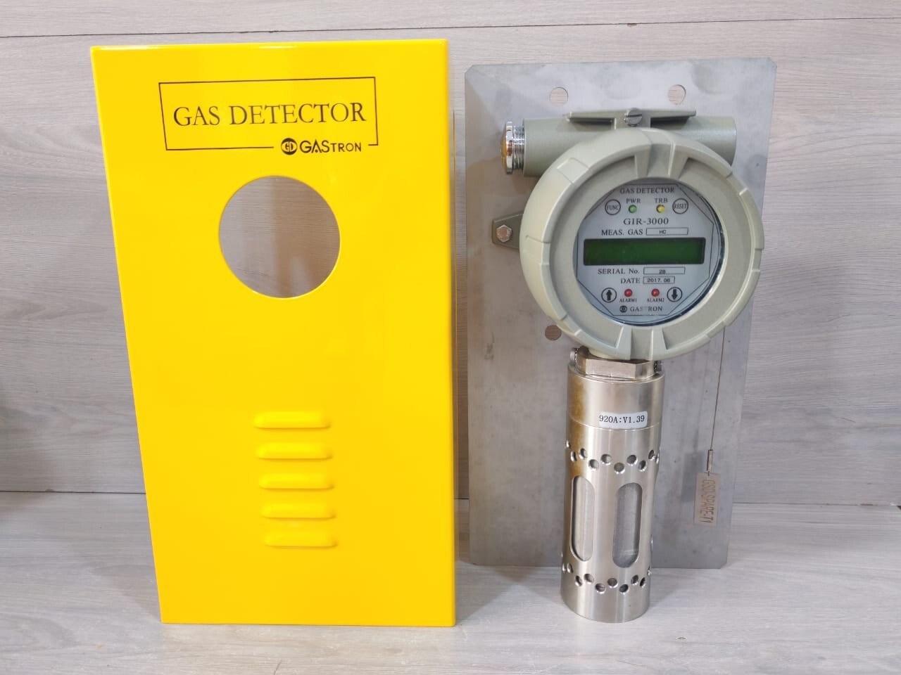 GASTRON GIR-3000 GASTRON GIR-3000 GAS AND FLAME DETECTION SYSTEM 2017 920A: V1.39 2