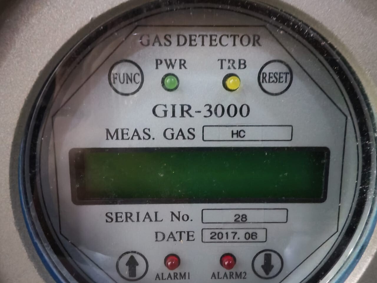 GASTRON GIR-3000 GASTRON GIR-3000 GAS AND FLAME DETECTION SYSTEM 2017 920A: V1.39 6