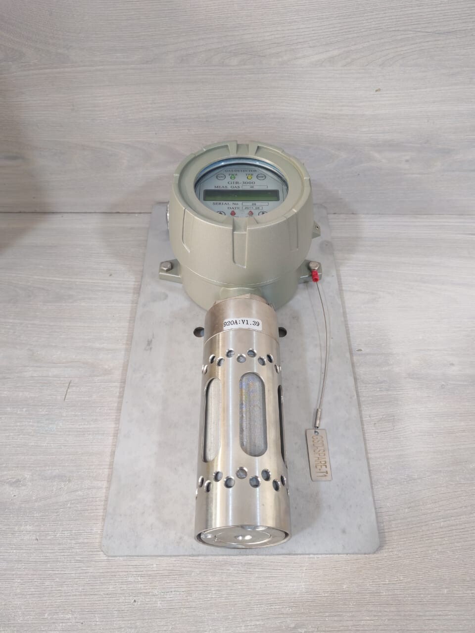 GASTRON GIR-3000 GASTRON GIR-3000 GAS AND FLAME DETECTION SYSTEM 2017 920A: V1.39 9