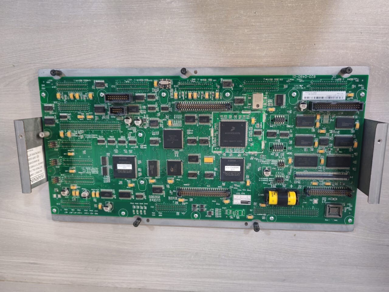 GE 820-0480-01 GE 820-0480-01 REV.05B PCB BOARD - WITH MISSING PART 2