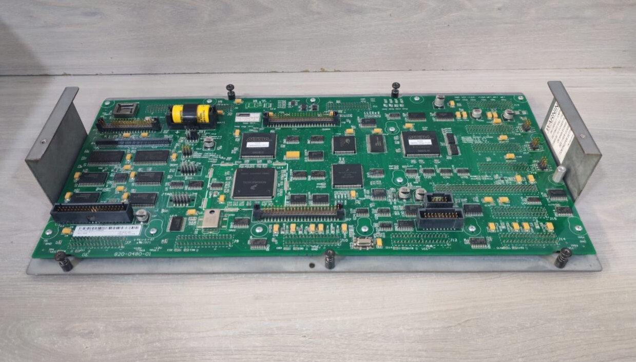 GE 820-0480-01 GE 820-0480-01 REV.05B PCB BOARD - WITH MISSING PART 3