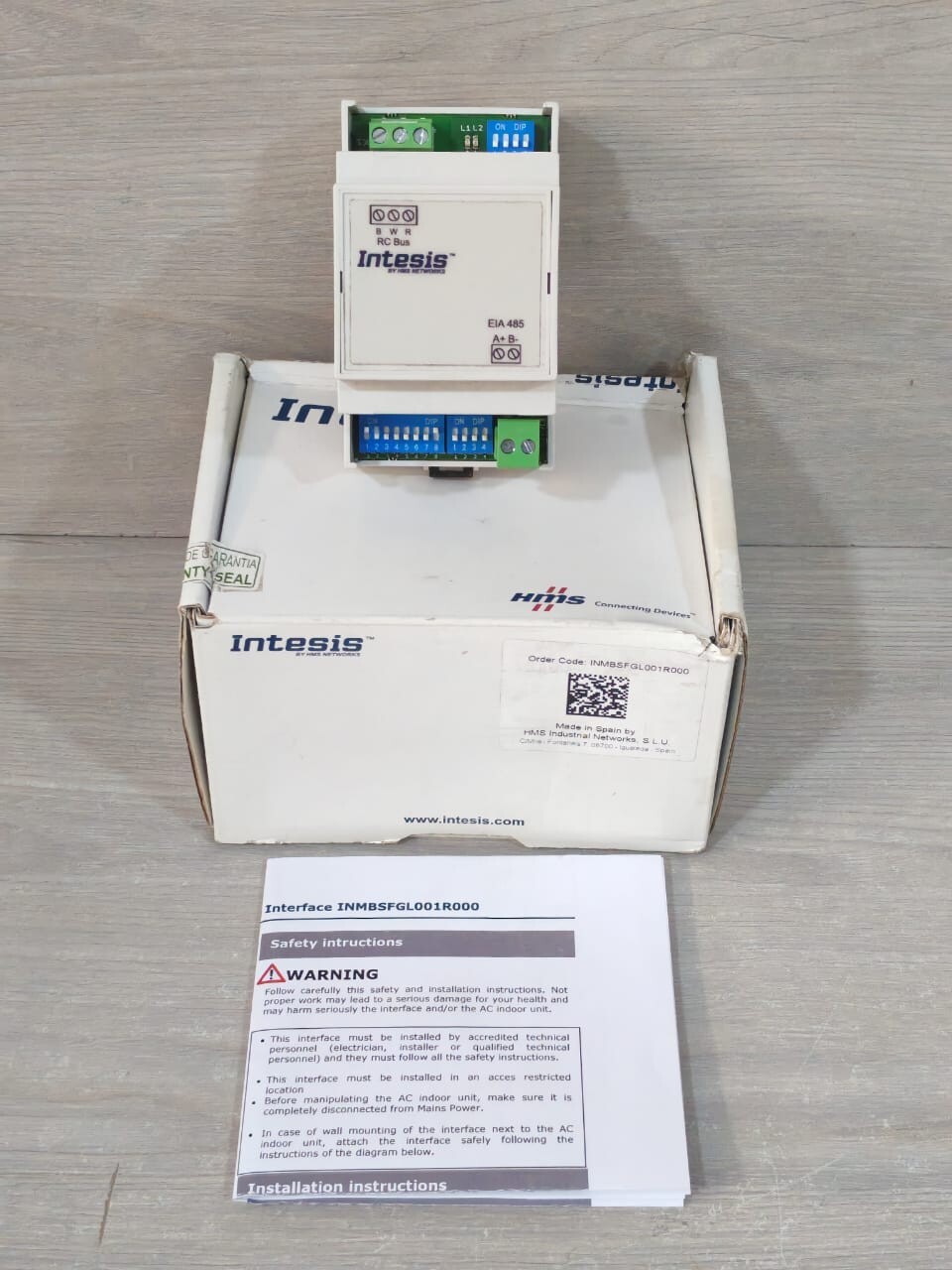 INTESIS INMBSFGL001R000/ IS-RC3-MBS-1 FW;2.6 FUJITSU RAC GATEAWAY