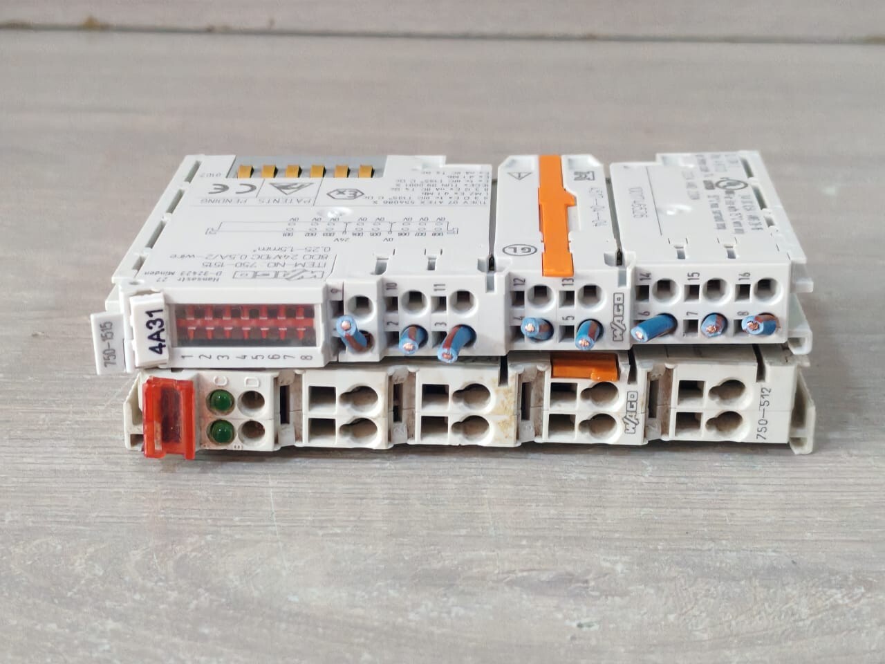 WAGO 750-1515 / 750-512 WAGO 750-1515 / 750-512 PLC MODULE 4