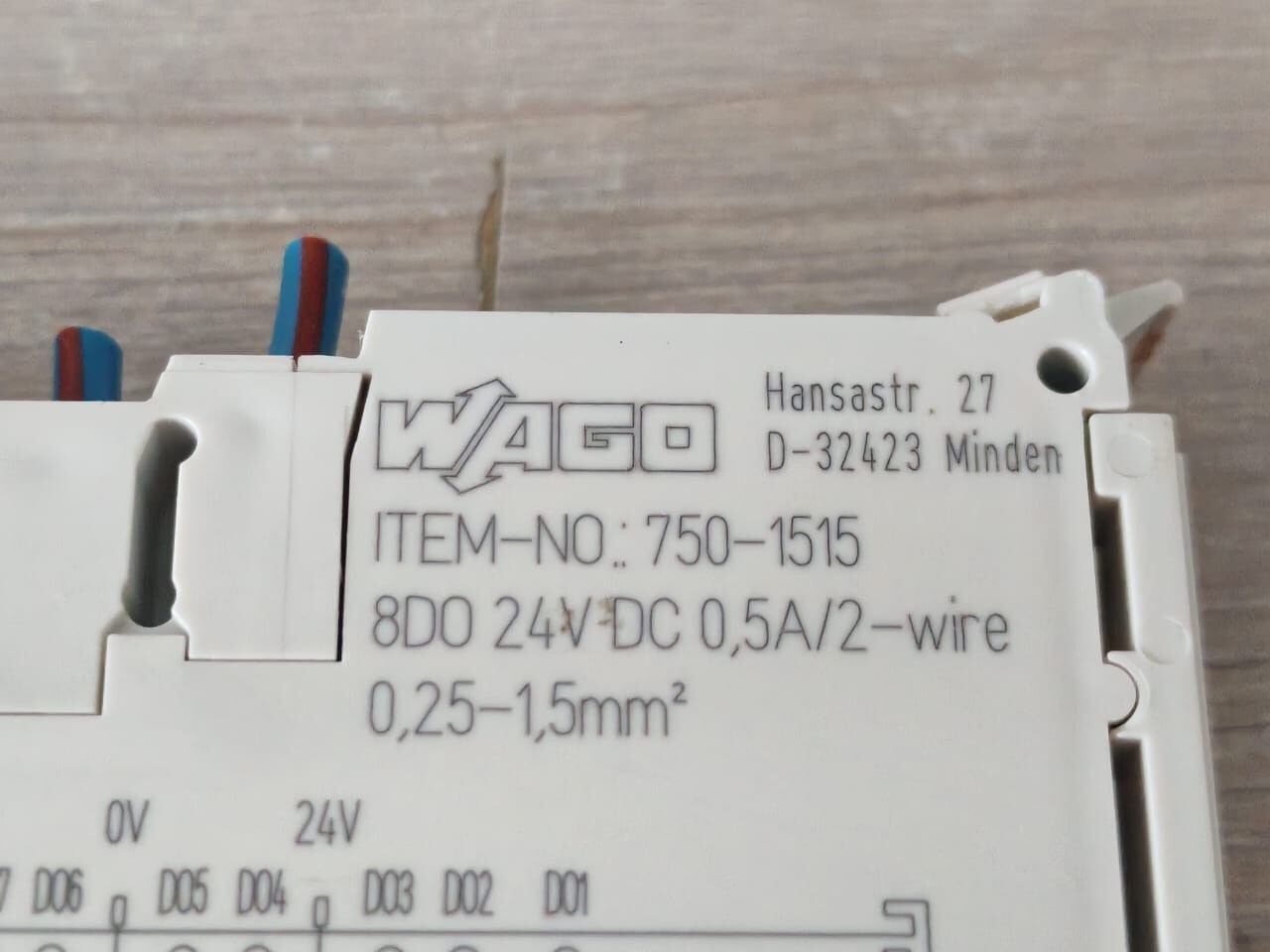 WAGO 750-1515 / 750-512 WAGO 750-1515 / 750-512 PLC MODULE 7