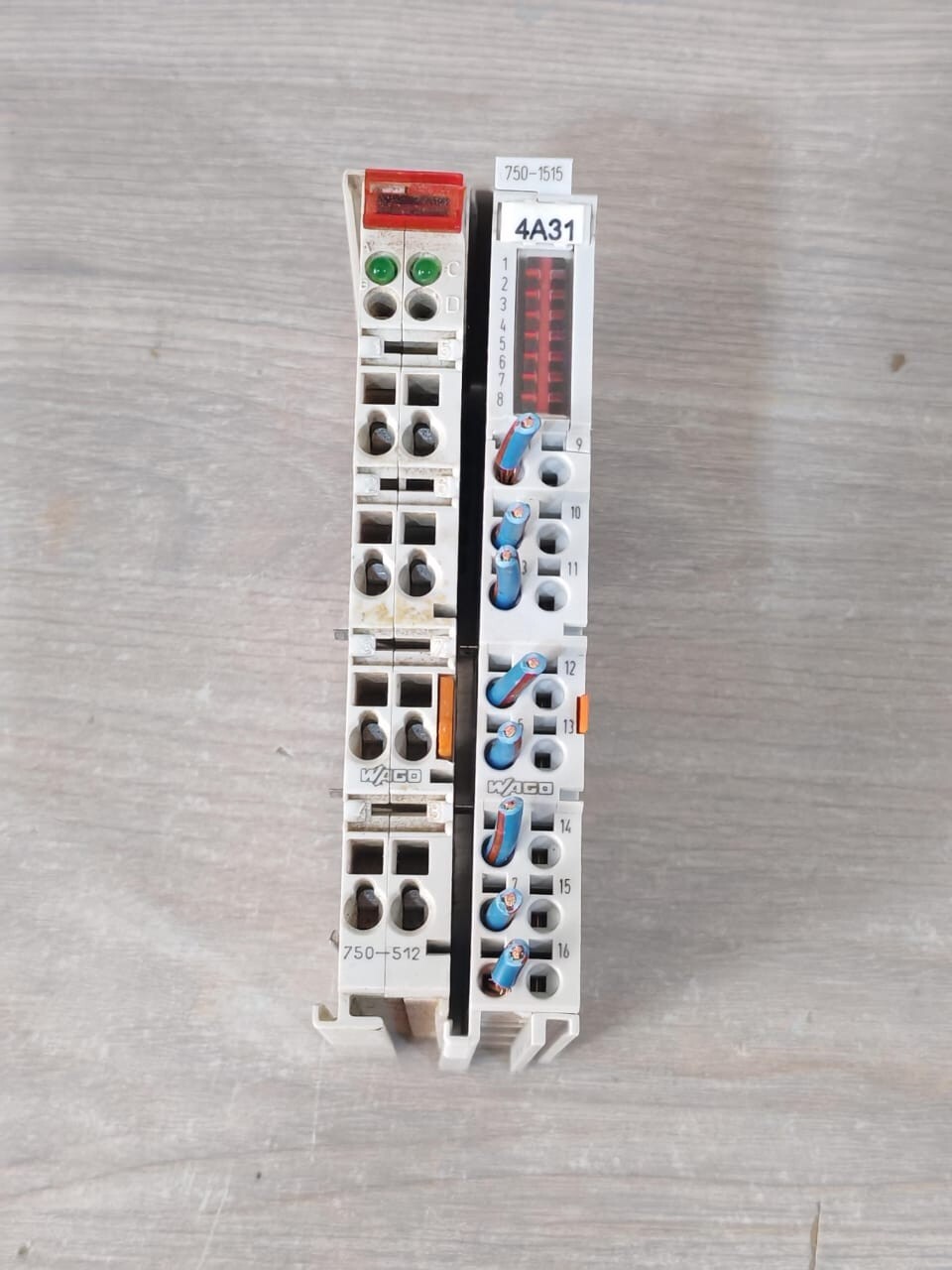WAGO 750-1515 / 750-512 PLC MODULE