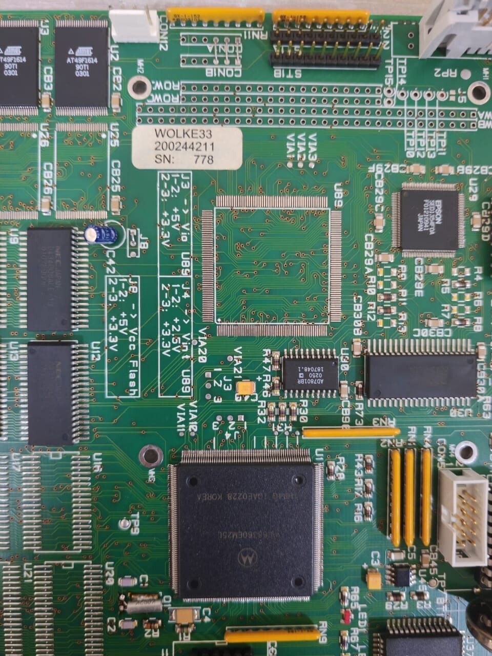 WOLKE 200244211 WOLKE M600 INKJET PRINTER MOTHERBOARD WOLKE33 | 200244211 6