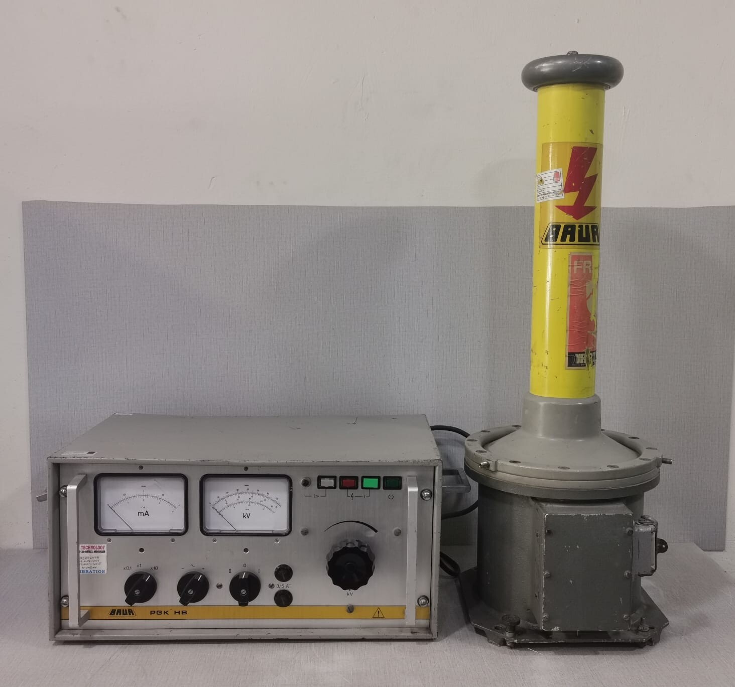 BAUR PGK 70 HB-83101206B/83101206H -220V/50Hz 50 KVAC/70KVDC HV Test Set