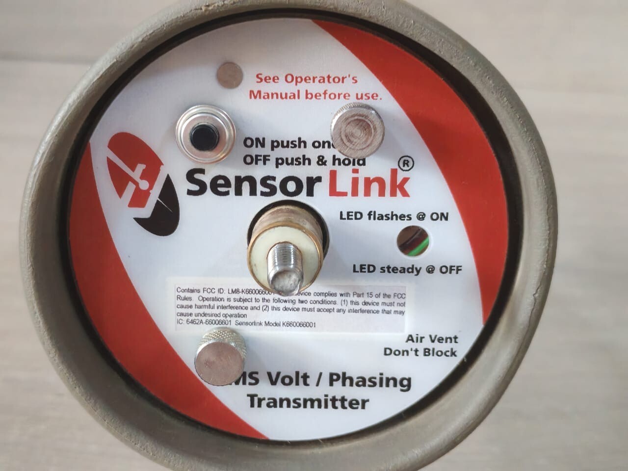 SENSORLINK 8-121 SENSORLINK 8-121 RADIO AMPSTIK SENSOR TRANSMITTER 10