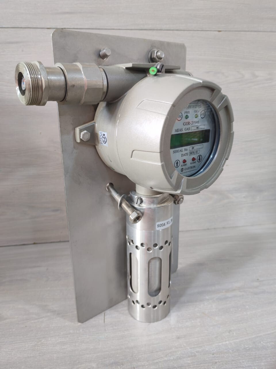 GASTRON GIR-3000 GASTRON GIR-3000 GAS AND FLAME DETECTION SYSTEM 2015 920A: V1.38 7