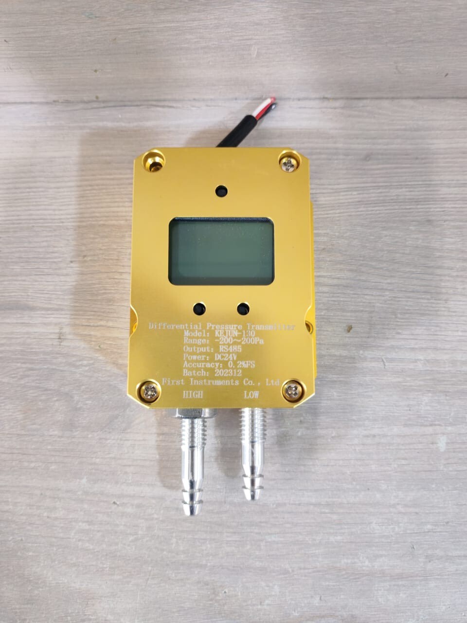 KEJUN 130 Differential Pressure Transmitter DC24V