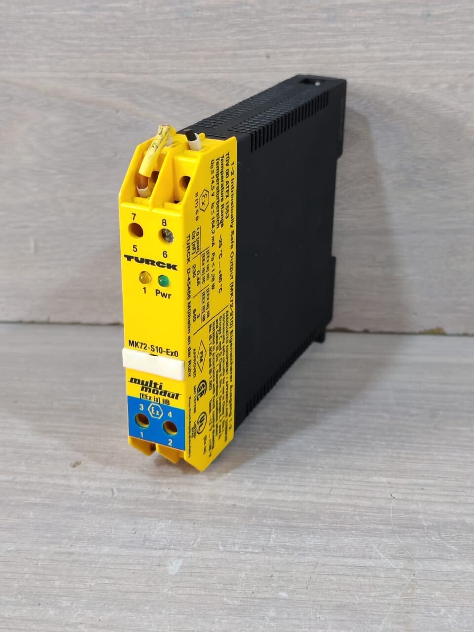 TURCK MK72-S10-EX0 / MK72-S10-EX0/24VDC TURCK MK72-S10-EX0 / MK72-S10-EX0/24VDC MULTI MODULE SWITCH 6