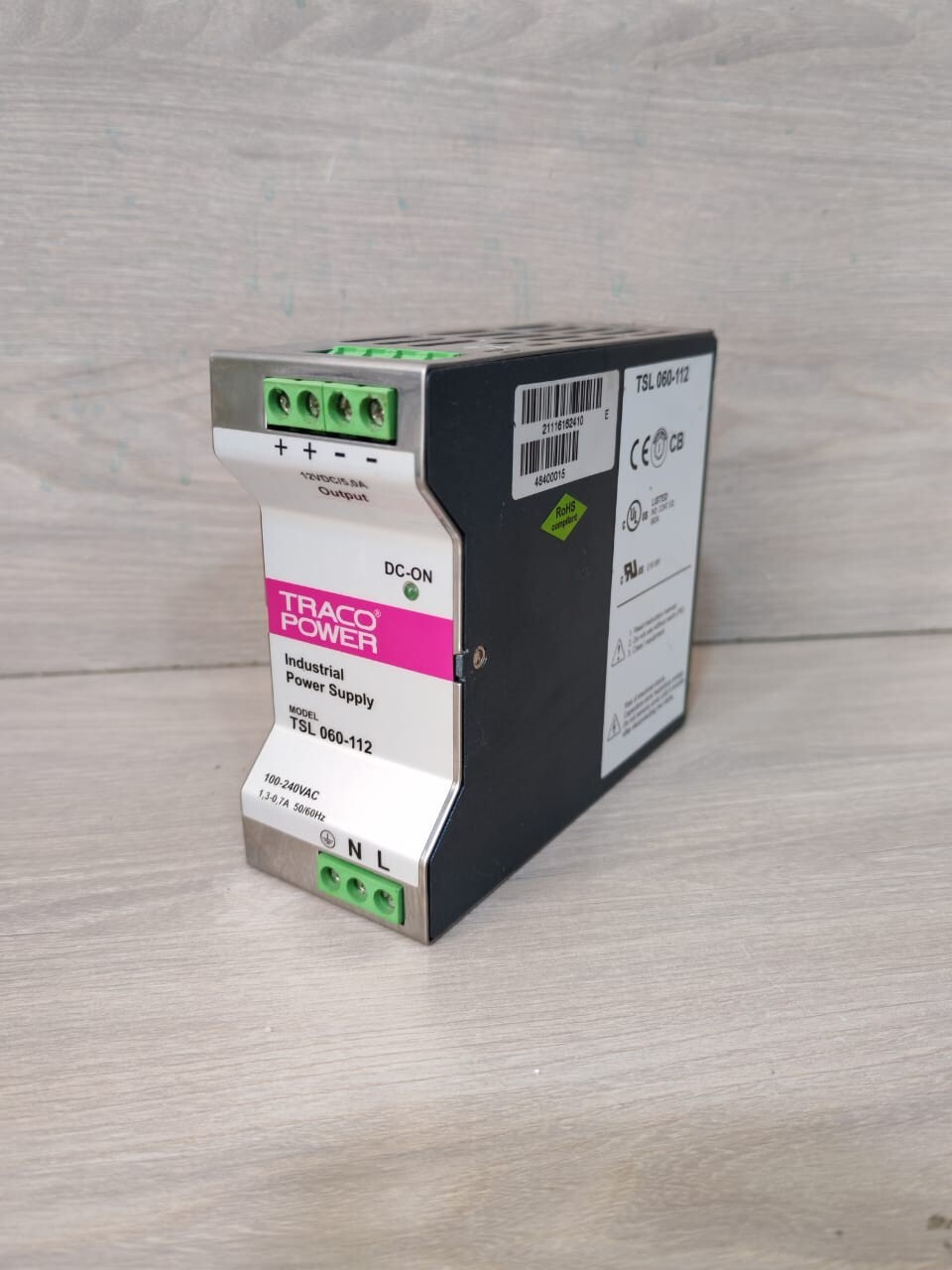 TRACO POWER TSL 060-112 Traco Power TSL 060-112 Industrial Power Supply 100-240 VAC 50/60Hz 4