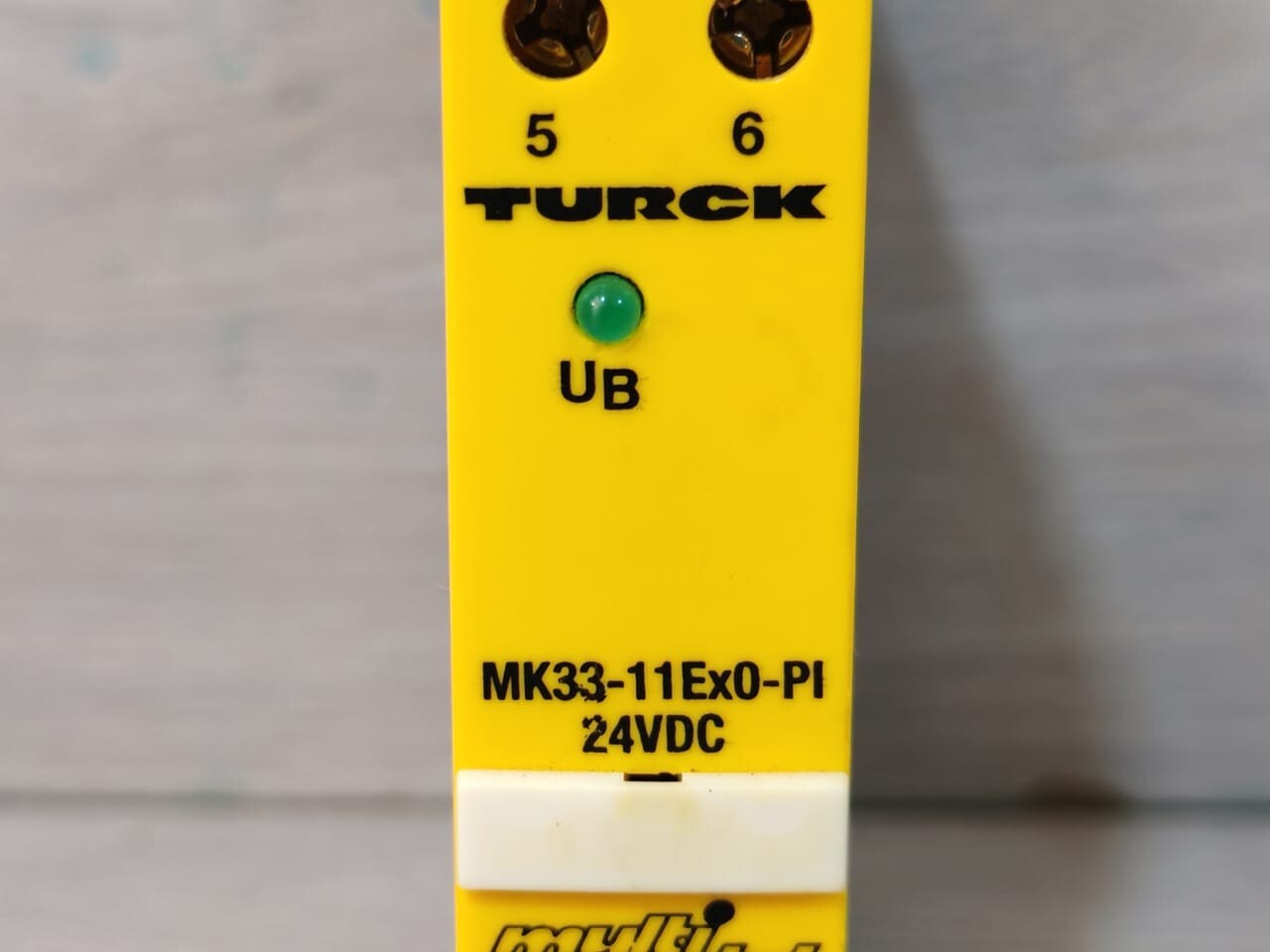 Turck MK33-11EX0-PI TURCK MK33-11Ex0-PI 24VDC MULTI-MODULE SWITCH 3