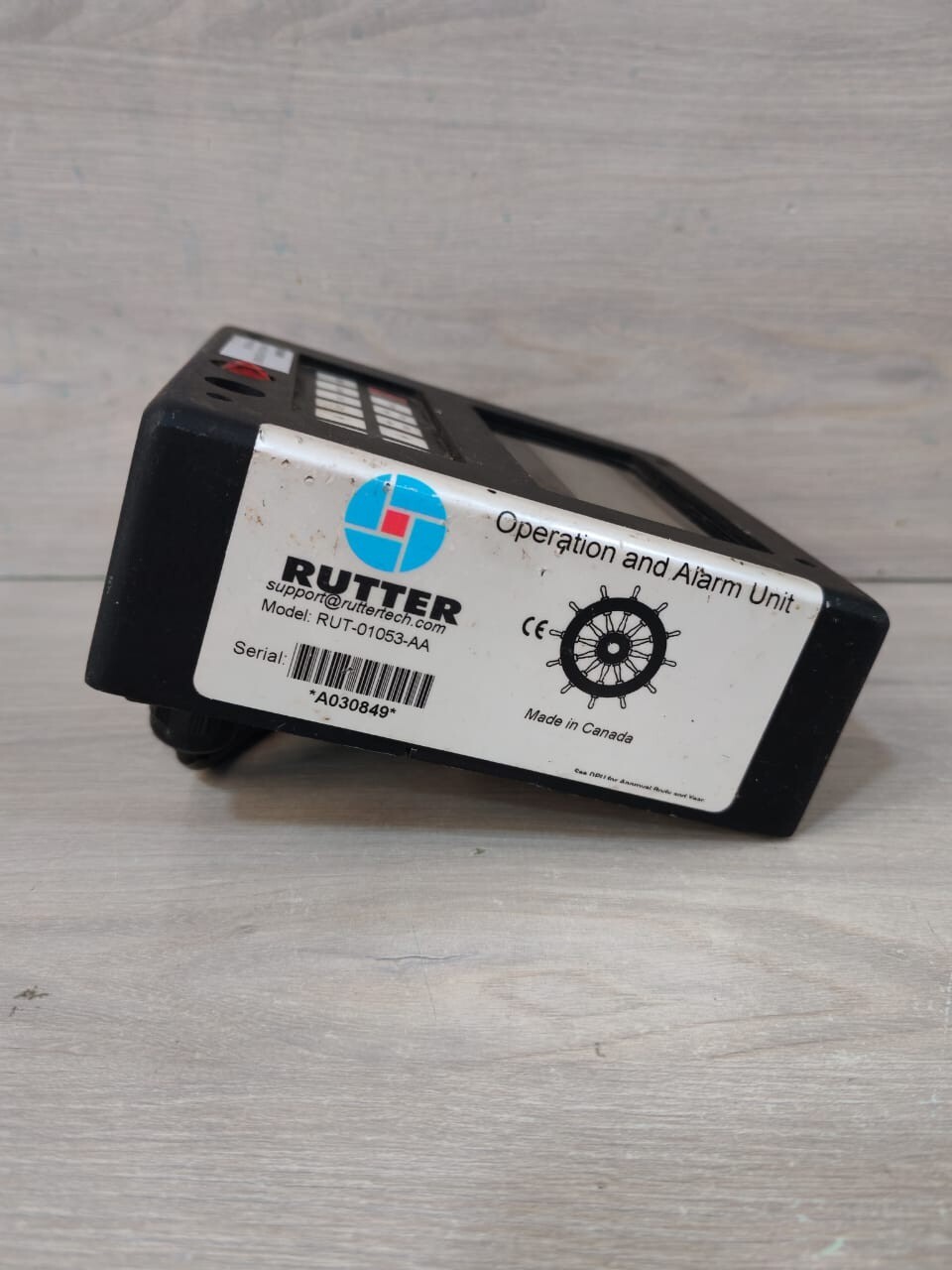 RUTTER RUT-01053-AA RUTTER RUT-01053-AA OPERATION AND ALARM UNIT 6