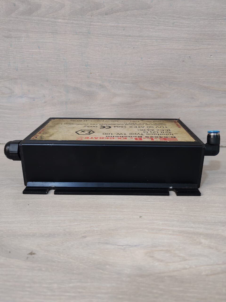 E.L.B. EX-GERATE TW-100 E.L.B. EX-GERATE INTERFACE TYPE TW-100 5