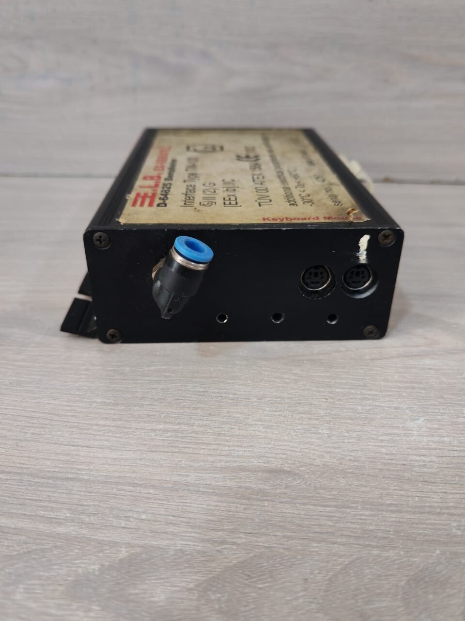 E.L.B. EX-GERATE TW-100 E.L.B. EX-GERATE INTERFACE TYPE TW-100 6