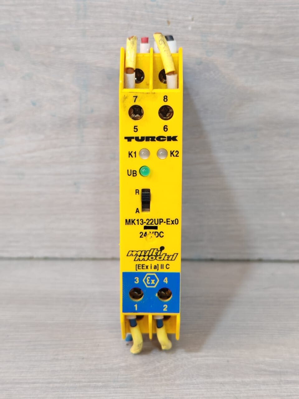 TURCK MK13-22UP-Ex0 TURCK MK13-22UP-Ex0/24VDC MULTI MODUL SWITCHING AMPLIFIER 2