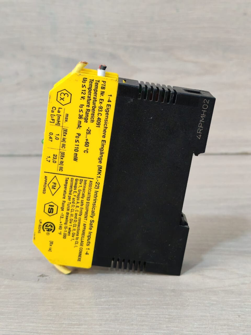 TURCK MK13-22UP-Ex0 TURCK MK13-22UP-Ex0/24VDC MULTI MODUL SWITCHING AMPLIFIER 6