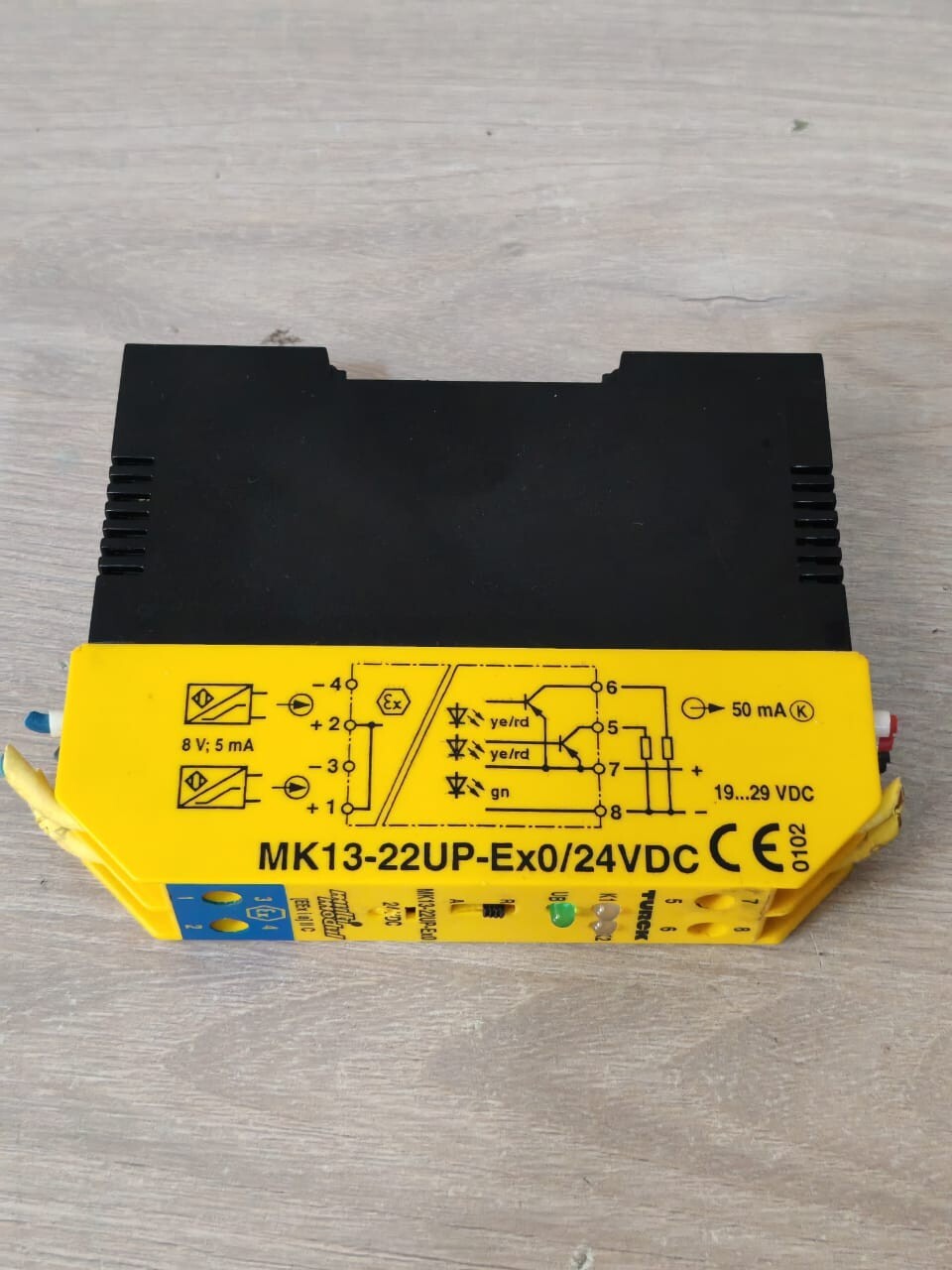 TURCK MK13-22UP-Ex0 TURCK MK13-22UP-Ex0/24VDC MULTI MODUL SWITCHING AMPLIFIER 7