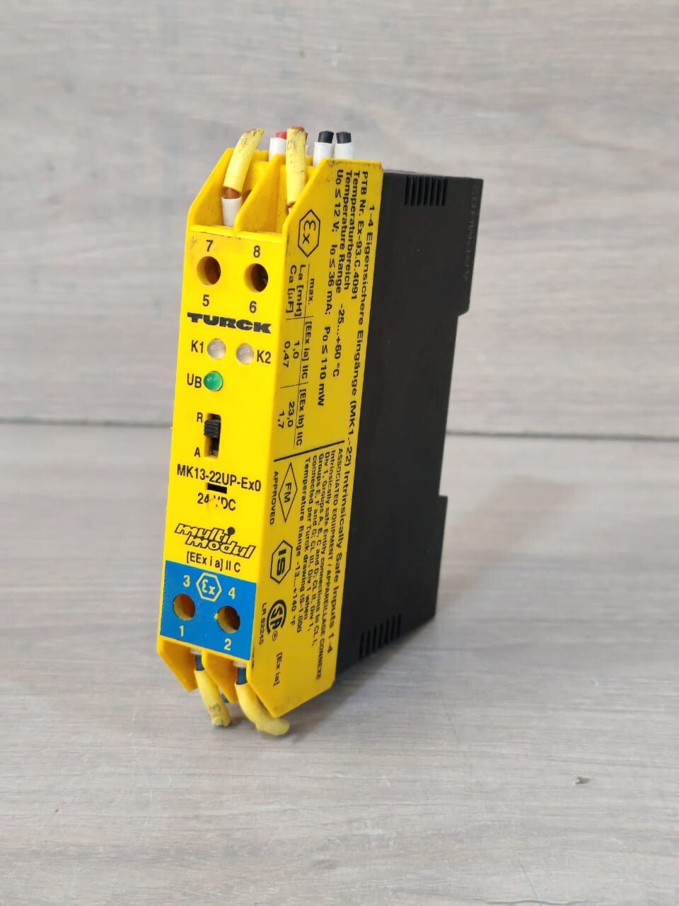 TURCK MK13-22UP-Ex0/24VDC MULTI MODUL SWITCHING AMPLIFIER