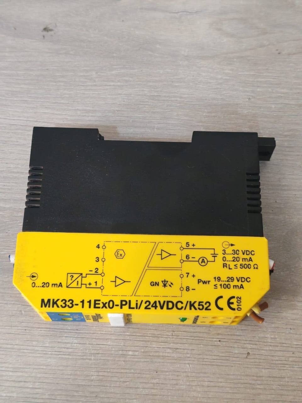 TURCK MK33-11Ex0-PLI/24VDC/K52 TURCK MK33-11Ex0-PLI/24VDC/K52 TRANSDUCER POWER SEPERATOR 10