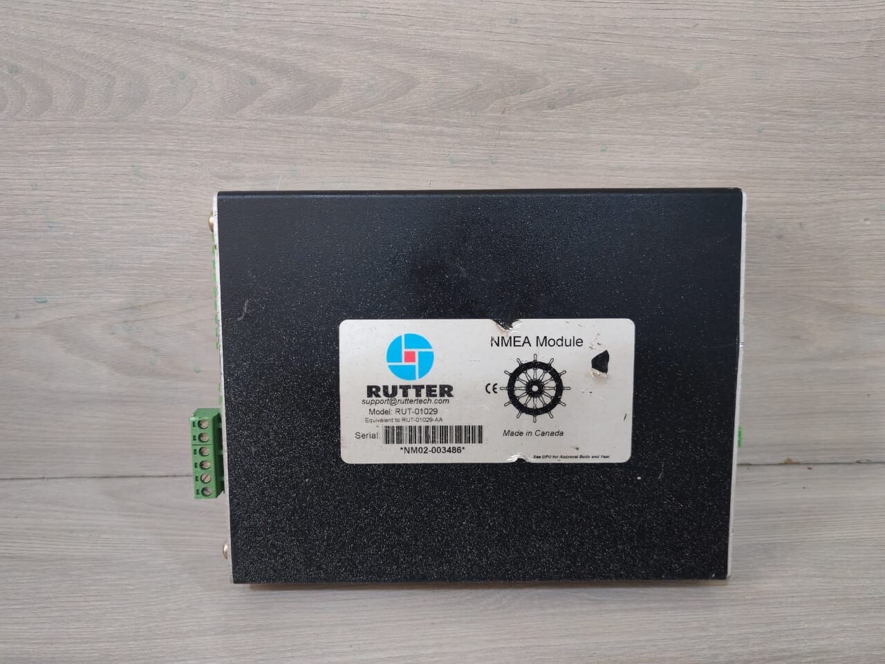 RUTTER RUT-01029 RUTTER RUT-01029 NMEA MODULE 3