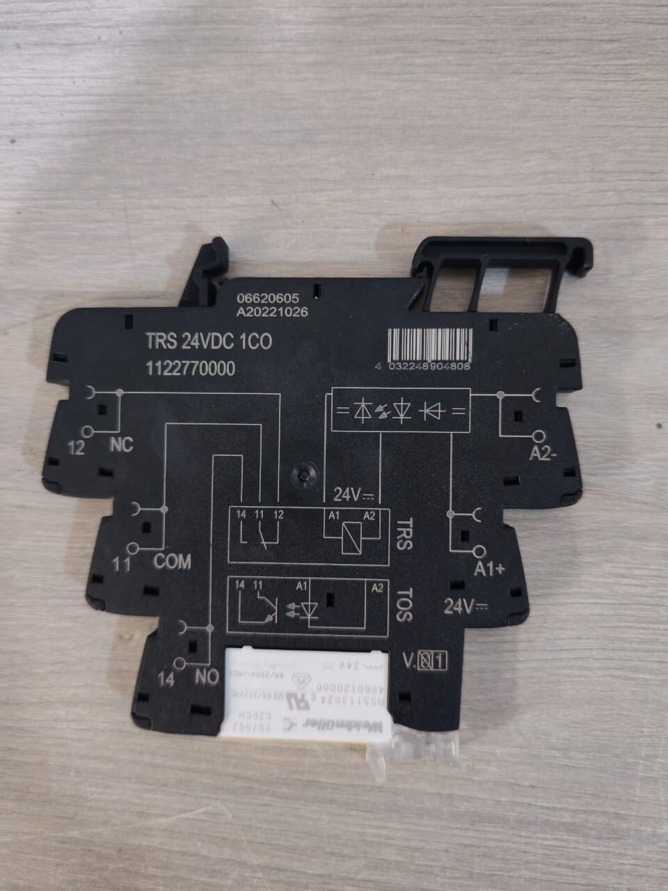 WEIDMULLER TRS 24VDC 1CO / 1122770000 Coupling Relay Module