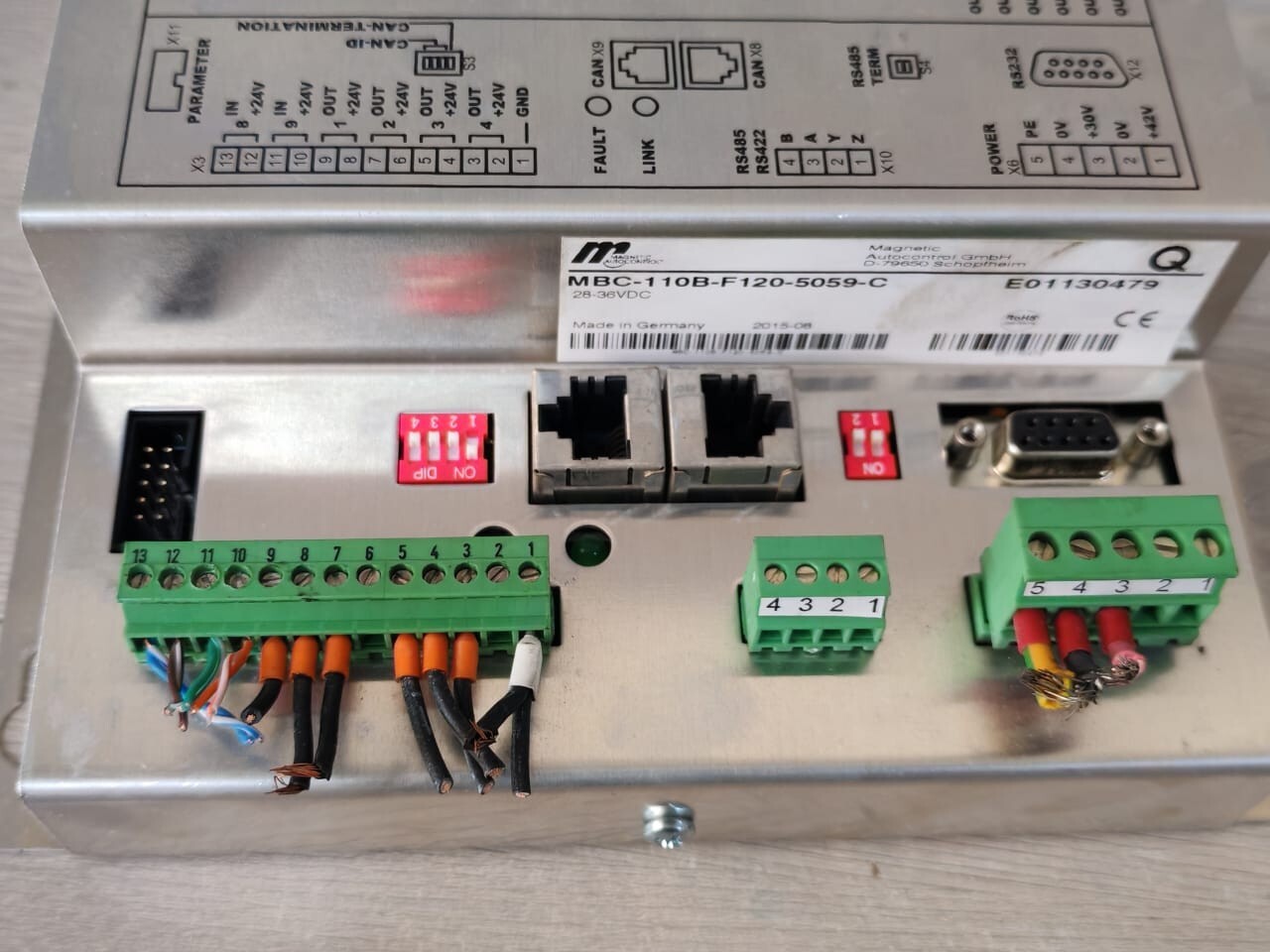 MAGNETIC AUTOCONTROL MBC-110B-F120-5059-C MAGNETIC AUTOCONTROL MBC-110B-F120-5059-C CONTROLLER 4