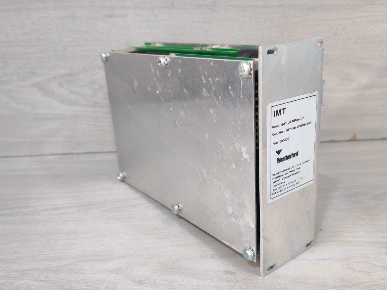 WEATHERFORD IMT-JAMPRO-1.2 WEATHERFORD IMT-JAMPRO-1.2 TERMINAL,INTRINSICALLY MEASURING JAMPRO 9