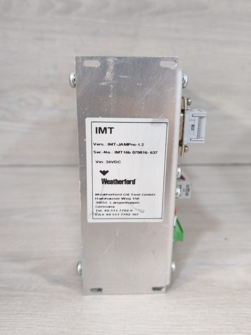 WEATHERFORD IMT-JAMPRO-1.2 TERMINAL,INTRINSICALLY MEASURING JAMPRO
