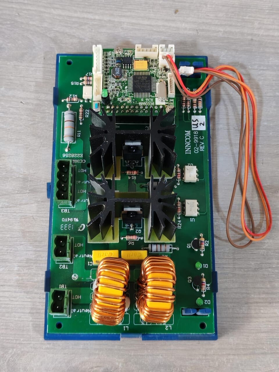 Honeywell 01-9918.US WITH 02-9918 REV C HONEYWELL D254.DIN.US RAIL LAMP DIMMER P/N: 01-9918.US WITH 02-9918 REV C BOARD 6