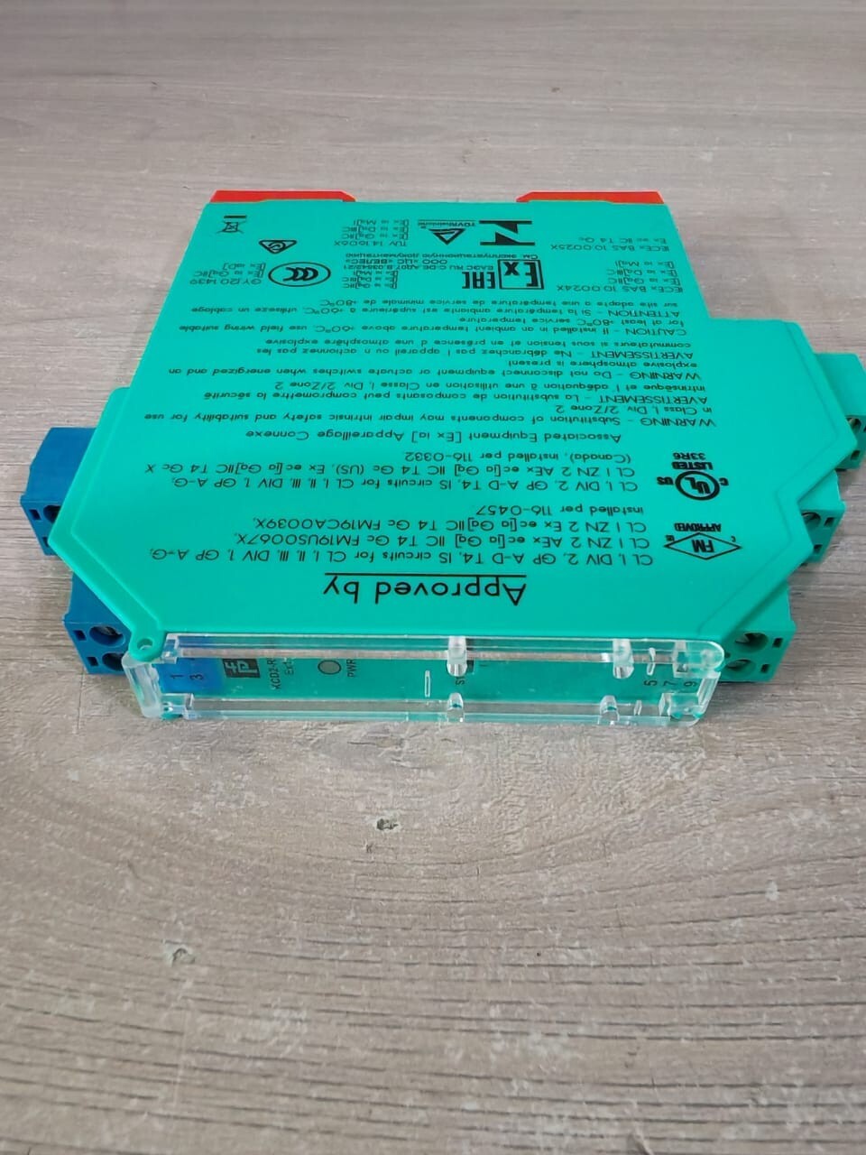 PEPPERL+FUCHS 314455 PEPPERL+FUCHS KCD2-RR2-Ex1 P/N 314455 RESISTANCE REPEATER 6