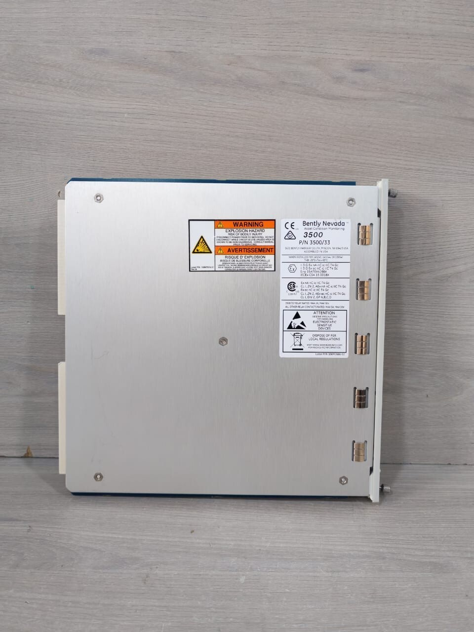 Bently Nevada 149986-01 BENTLY NEVADA 3500/33 149986-01 16 CHANNEL RELAY MODULE 8