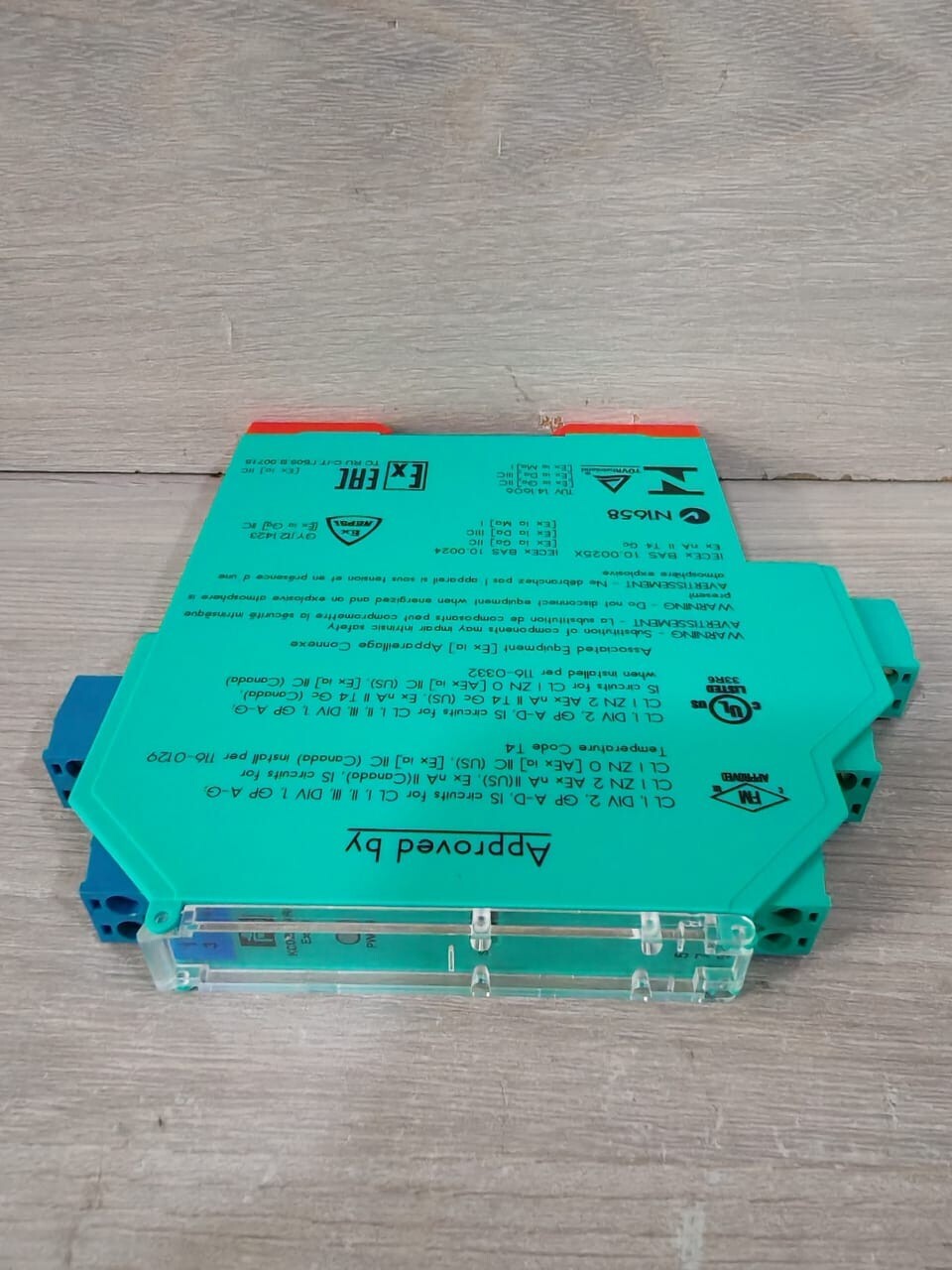 PEPPERL+FUCHS 286931 PEPPERL+FUCHS KCD2-RR-EX1 P/N 286931 TEMPERATURE REPEATER CONNECTION 4