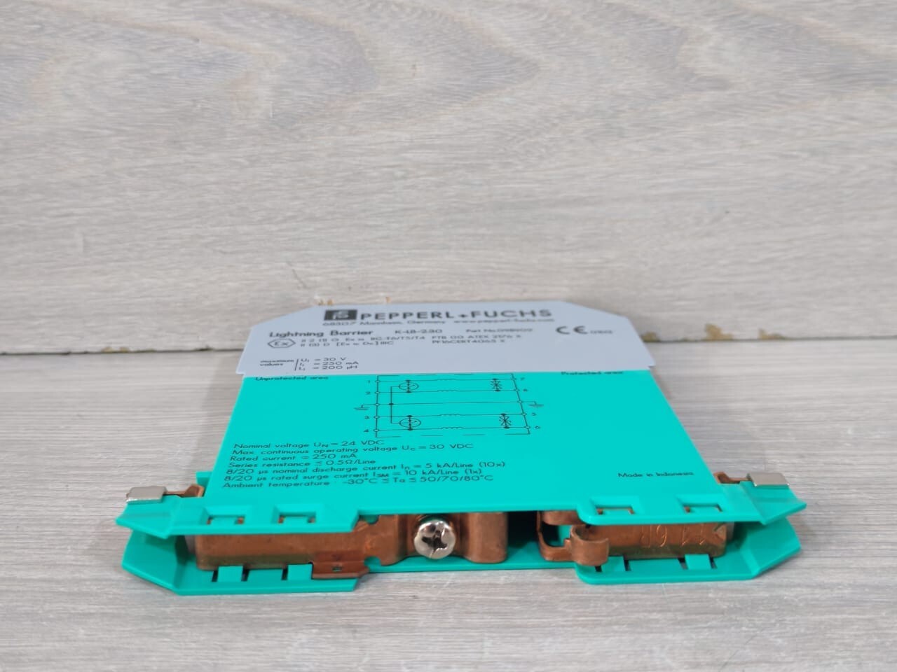Pepperl+Fuchs 098909 Pepperl+Fuchs K-LB-2.30 Surge Protection Barrier 098909 7