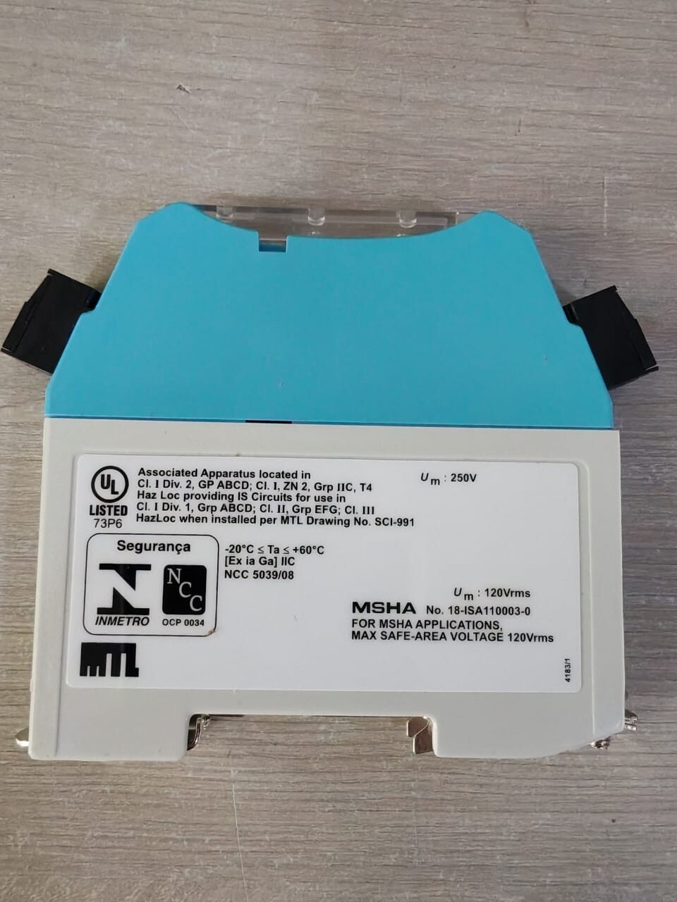 MTL MTL7760AC MTL INSTRUMENTS MTL7760AC SHUNT-DIODE SAFETY BARRIER 2