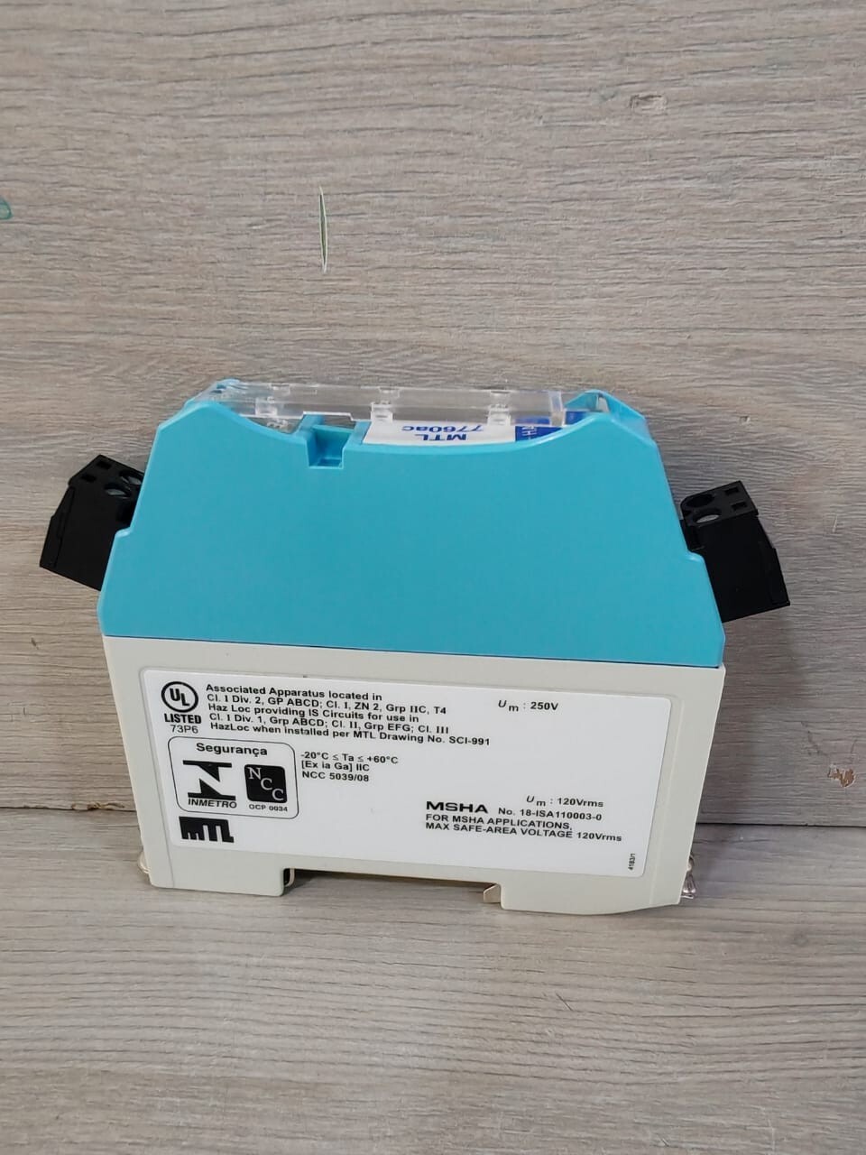 MTL MTL7760AC MTL INSTRUMENTS MTL7760AC SHUNT-DIODE SAFETY BARRIER 4