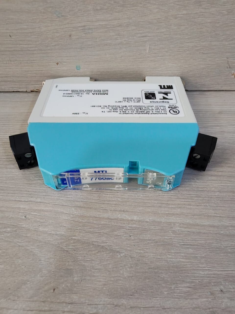 MTL MTL7760AC MTL INSTRUMENTS MTL7760AC SHUNT-DIODE SAFETY BARRIER 7