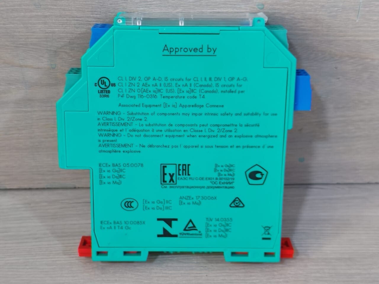 Pepperl+Fuchs 70107327 Pepperl+Fuchs KFD2-VR4-EX1.26 Voltage Repeater 70107327 6