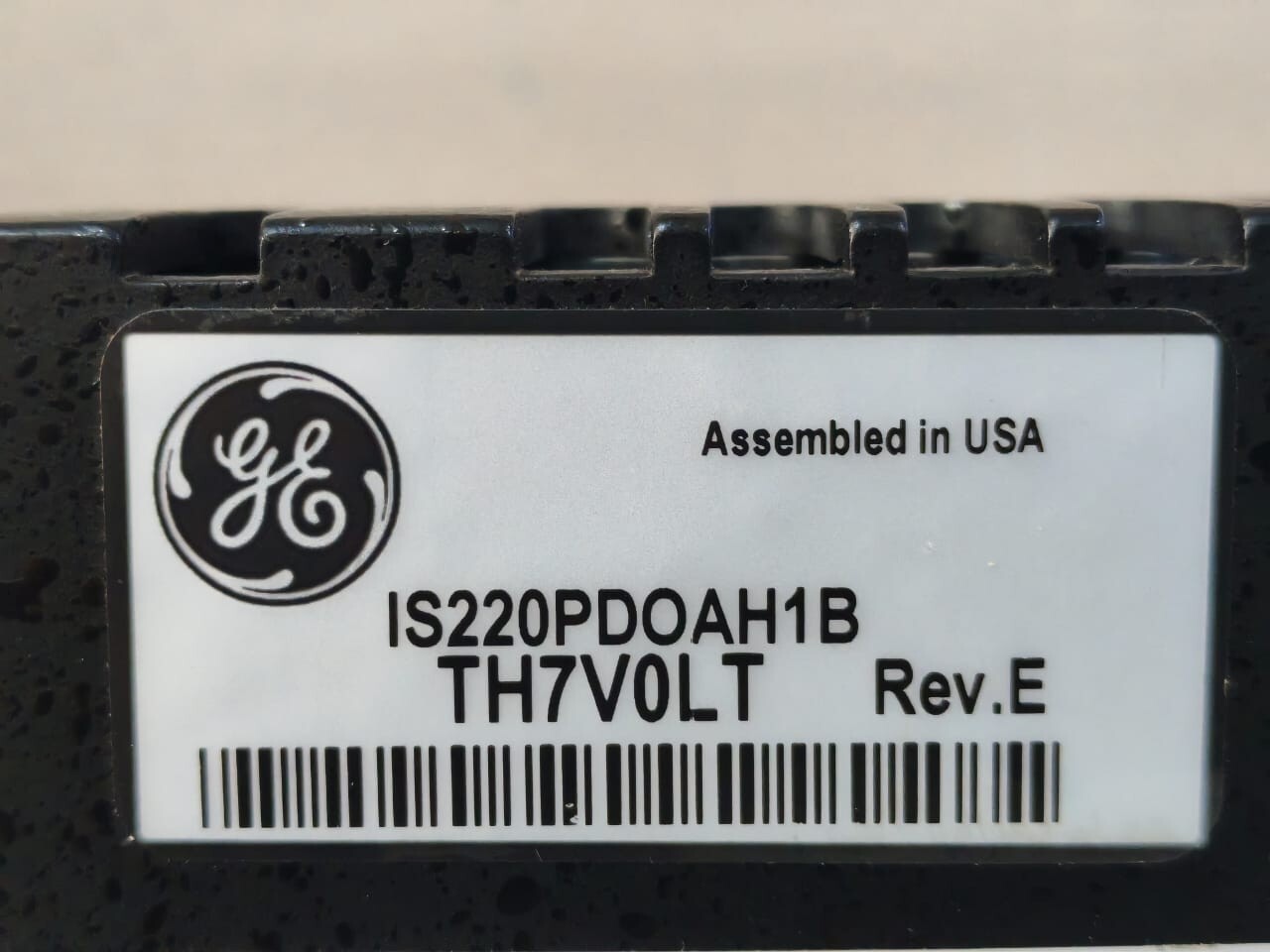 GE IS220PDOAH1B REV. E GE PDOAH1B IS220PDOAH1B REV. E DISCRETE OUTPUT MODULE 9