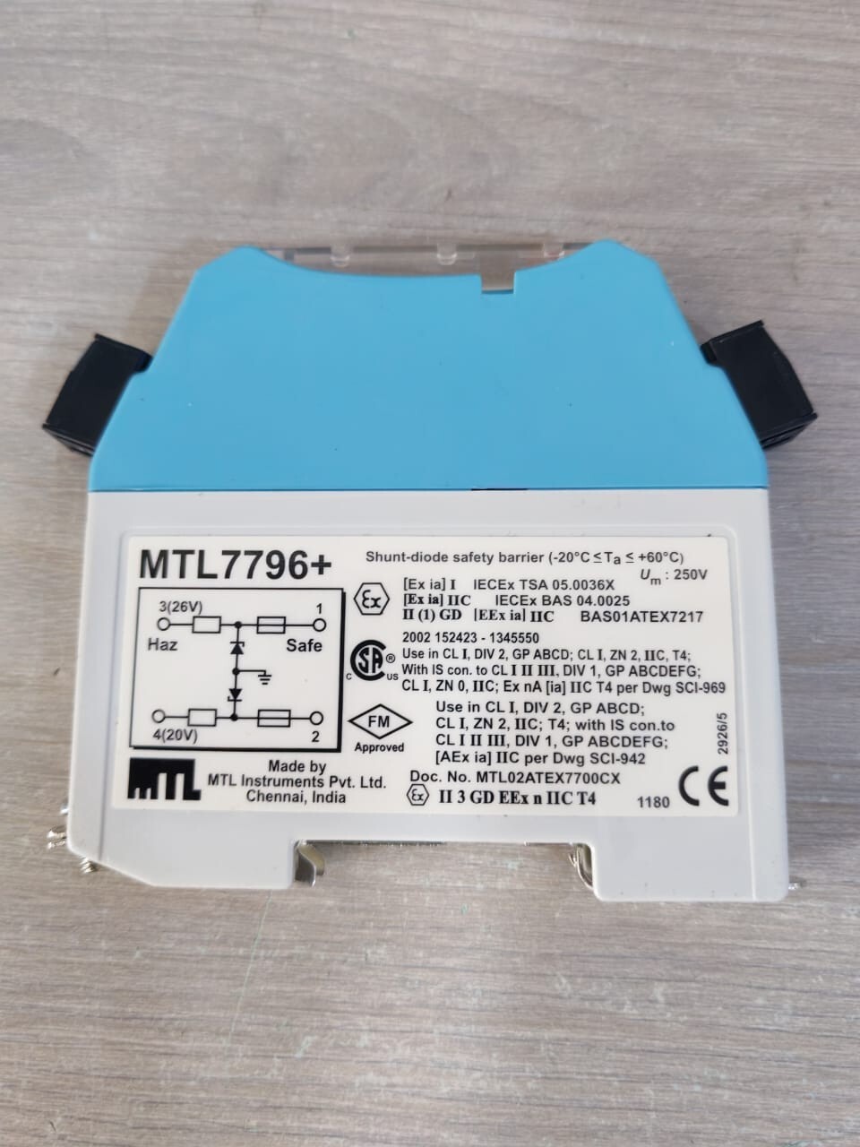 MTL MTL7796+ MTL7796+ SHUNT-DIODE SAFETY BARRIER 2