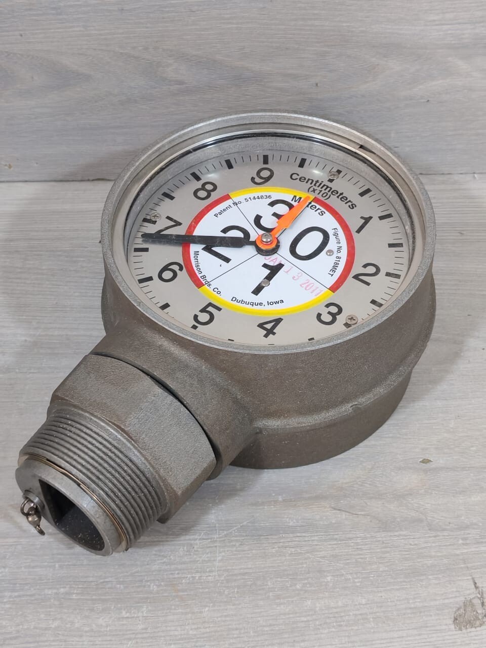 MORRISON BROS. 818/818MET MORRISON BROS. 818/818MET Style Clock Gauge with Metric Face - W/ FILTHY BOX 4