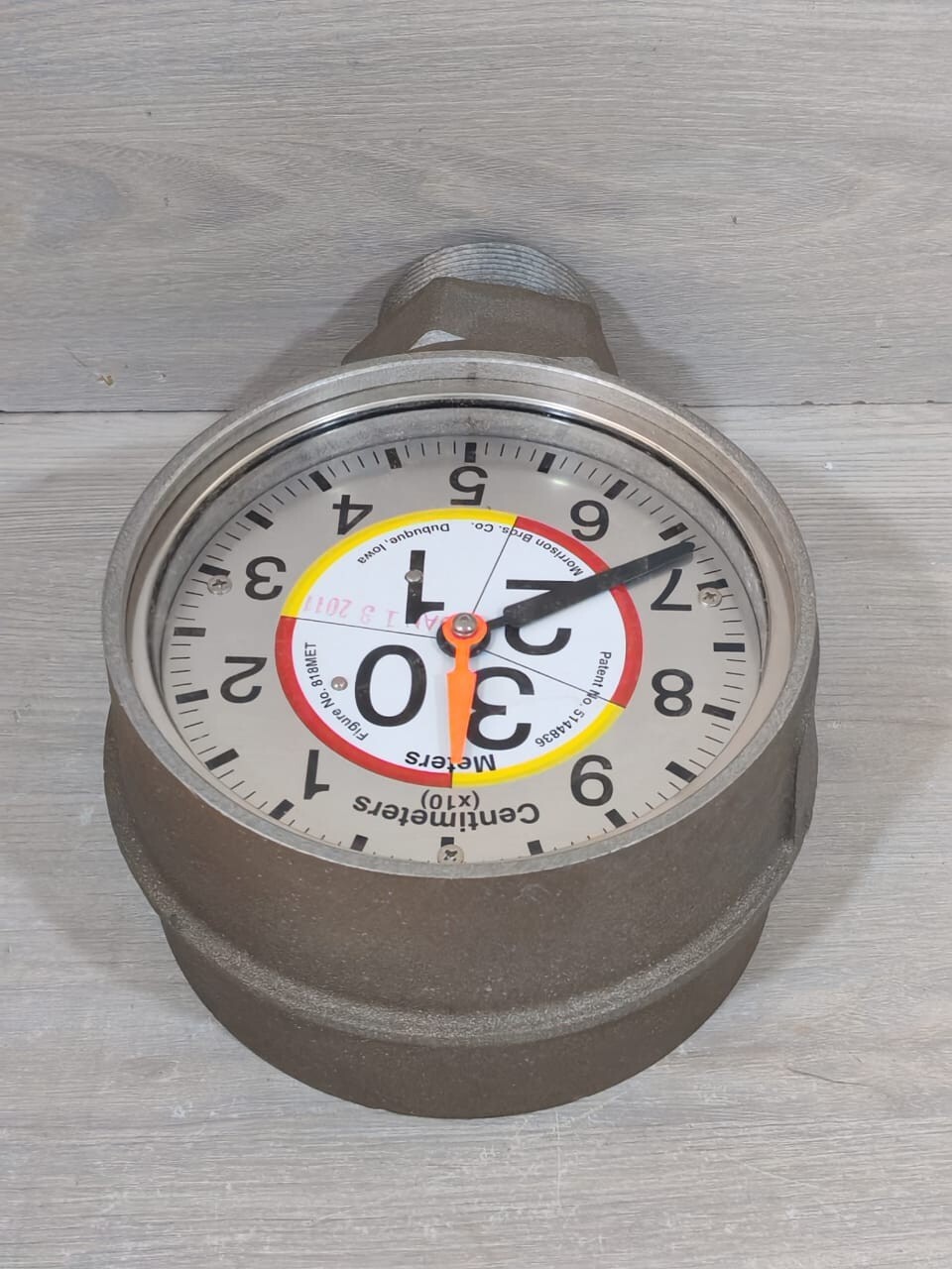 MORRISON BROS. 818/818MET MORRISON BROS. 818/818MET Style Clock Gauge with Metric Face - W/ FILTHY BOX 7