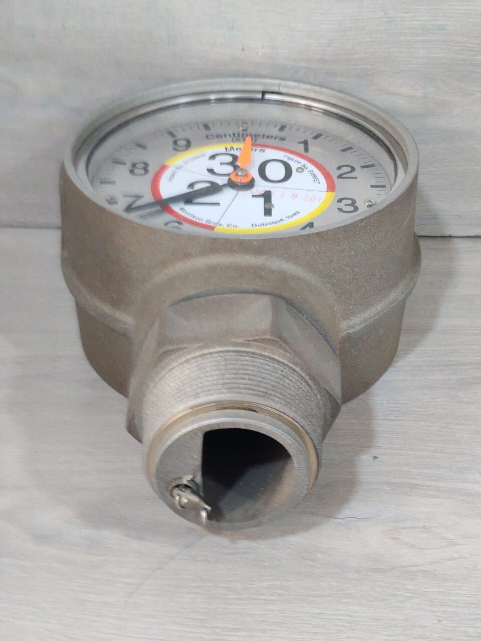 MORRISON BROS. 5144836 MORRISON BROS. 818/818MET 2 TANK Clock Gauge W/ Metric Face 6