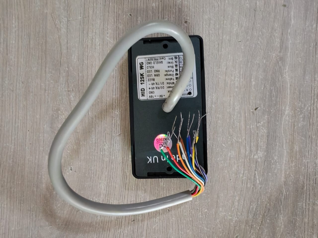 HID HID001 HID 125K WG / CI-HID001 CARD READER FOR ACCESS CONTROL SYSTEM 7