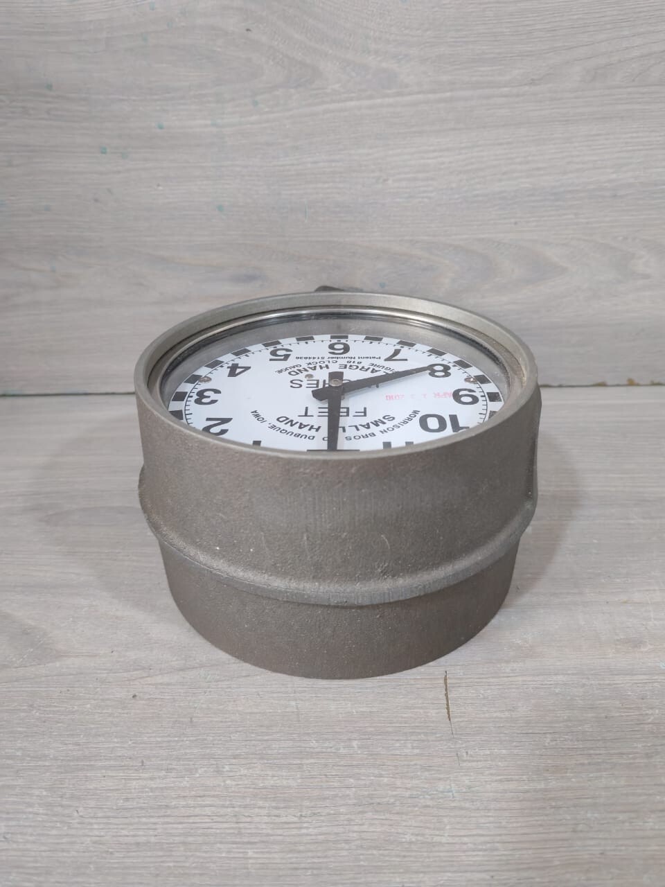 MORRISON BROS MORRISON-BROS.-818-5144836-CLOCK-GAUGE MORRISON BROS. 818 5144836 CLOCK GAUGE WITH METRIC FACE 7