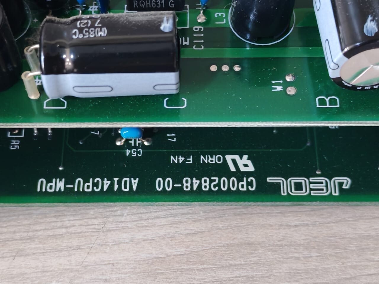 JEOL CP002761-03 JEOL AD14CPU ANALOG CP002761-03 CP002848-00 AD14CPU-MPU Motherboard 7